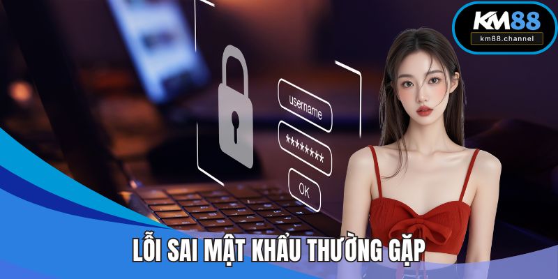 Lỗi sai mật khẩu thường gặp