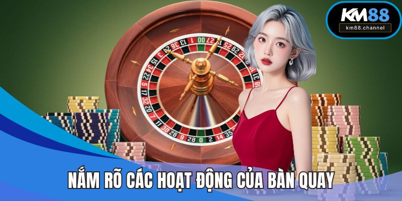 Nắm rõ các hoạt động của bàn quay